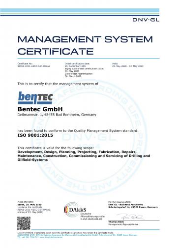 Bentec Certificates _ ASCC-GER-DAkkS english _ ISO 9001